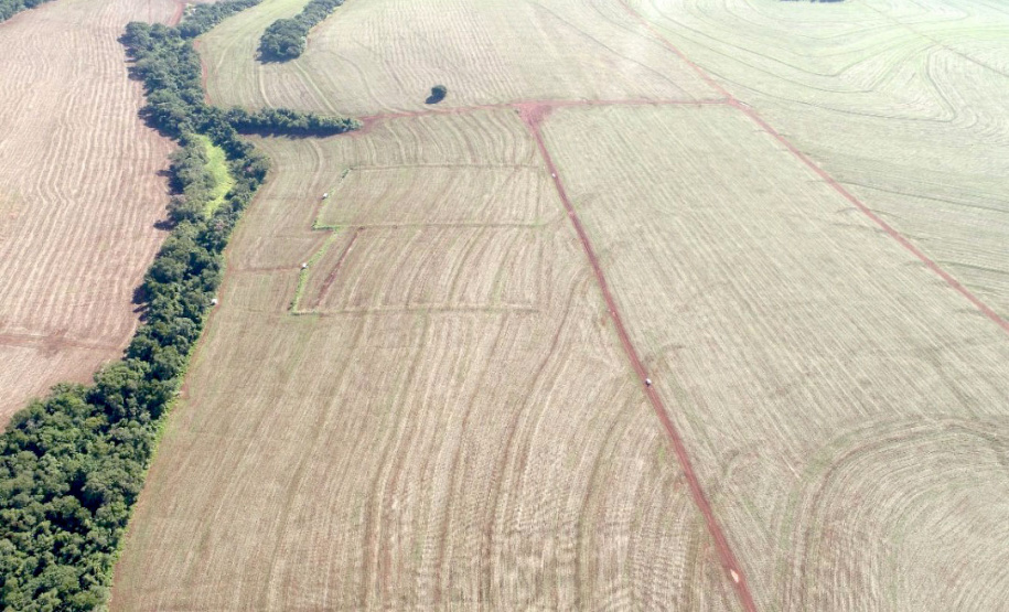 Monitoramento hidrossedimentológicos em microbacias hidrográficas ? Foto: Professora Graziela Moraes de Cesare Barbosa.