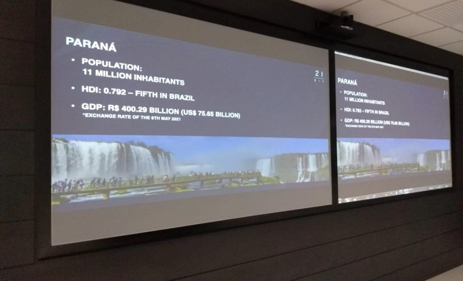 A Nova Ferroeste, que vai ligar Maracaju, no Mato Grosso do Sul, ao Porto de Paranaguá, marcou a participação do Estado no Fórum de Investimentos Brasil (BIF), evento internacional que reúne representantes do Poder Público e CEOs de grandes multinacionais. - Curitiba, 01/06/2021 - Foto: Nova Ferroeste