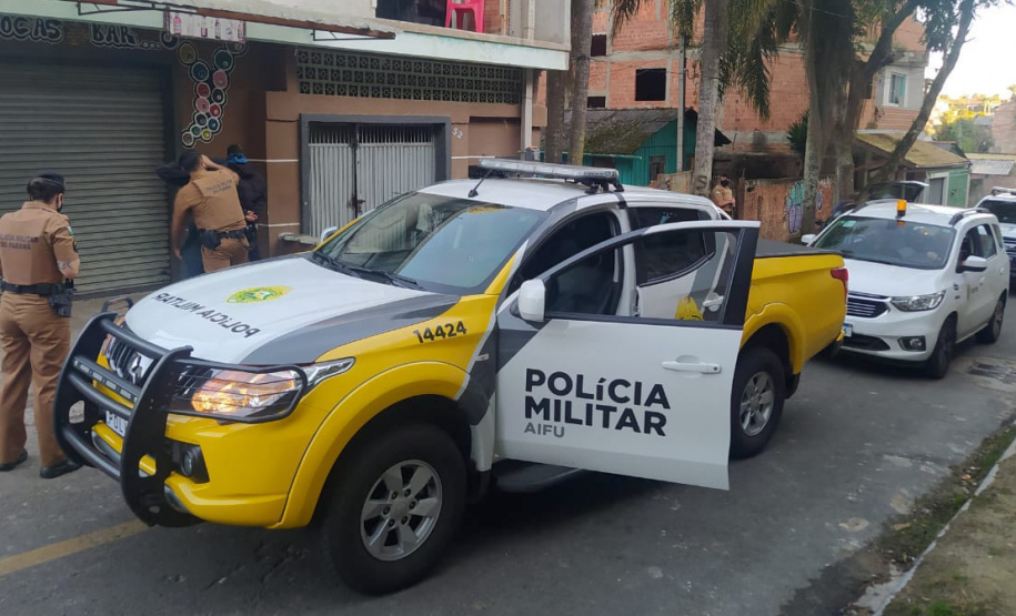 Segurança apreende arma e munições durante fiscalização de medidas sanitárias na Capital. Foto:SESP