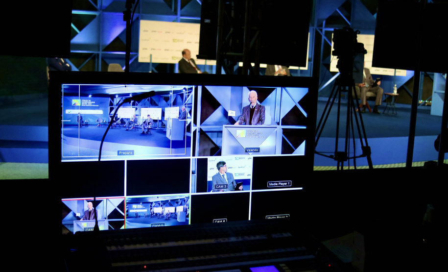 Vice-governador apresenta desenvolvimento da infraestrutura paranaense em evento internacional de atração de investimentos - Curitiba, 02/06/2021 - foto: Camila Tonett/Vice-Governadoria