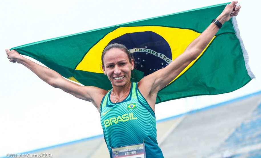 Com incentivo do Governo do Estado, atletas são ouro no Sul-Americano de Atletismo. Foto: Wagner Carmo/CBAt