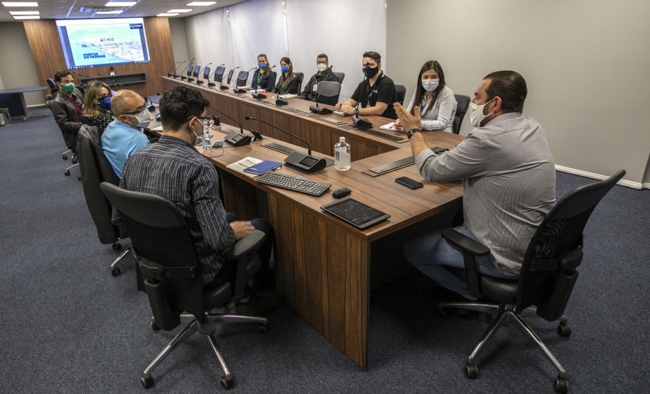 A Portos do Paraná deu início à atualização do Plano de Desenvolvimento e Zoneamento dos portos de Paranaguá e Antonina (PDZ).  -  Paranaguá, 02/06/2021  -  Foto: Claudio Neves/Portos do Paraná