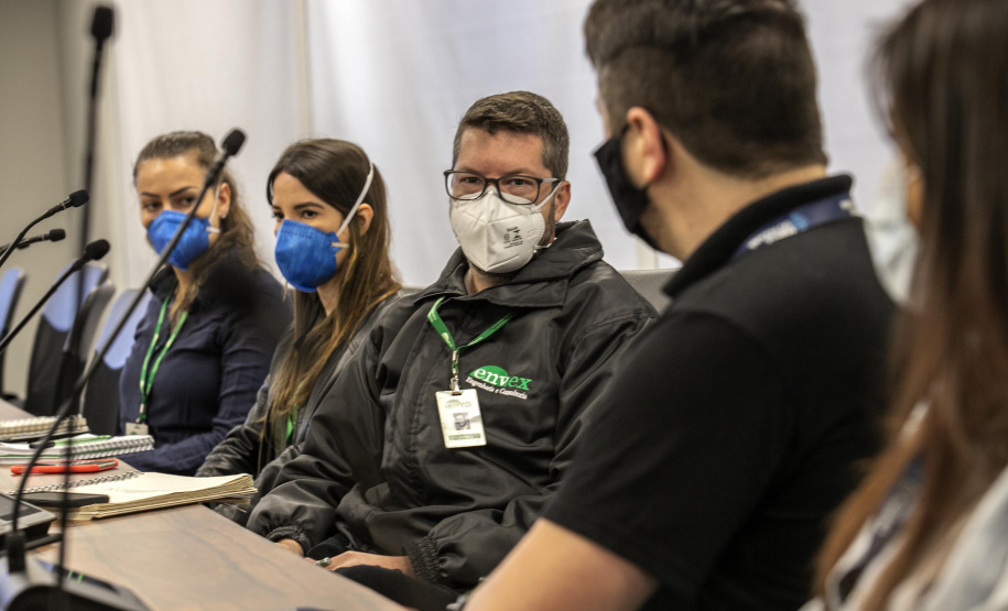 A Portos do Paraná deu início à atualização do Plano de Desenvolvimento e Zoneamento dos portos de Paranaguá e Antonina (PDZ).  -  Paranaguá, 02/06/2021  -  Foto: Claudio Neves/Portos do Paraná