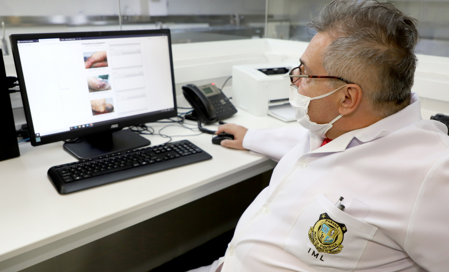 Peritos do Paraná usam antropologia forense para desvendar crimes; conheça o trabalho.. Foto: Ari Dias/AEN