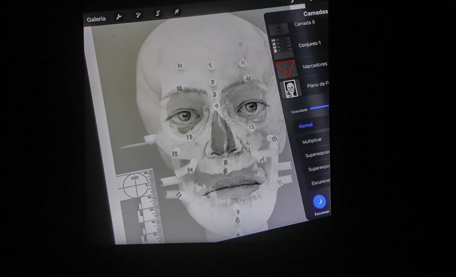 Peritos do Paraná usam antropologia forense para desvendar crimes; conheça o trabalho.
Foto : Gilson Abreu/AEN