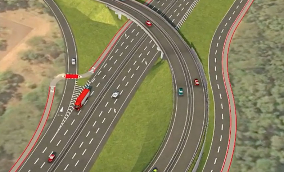 O secretário da Infraestrutura e Logística do Paraná, Sandro Alex, recebeu nesta quarta-feira (02) no Centro Executivo da Itaipu Binacional em Foz do Iguaçu, o projeto executivo para a duplicação da BR-469. - Foz do Iguaçu, 03/06/2021 - Foto/Arte: Reprodução do Projeto