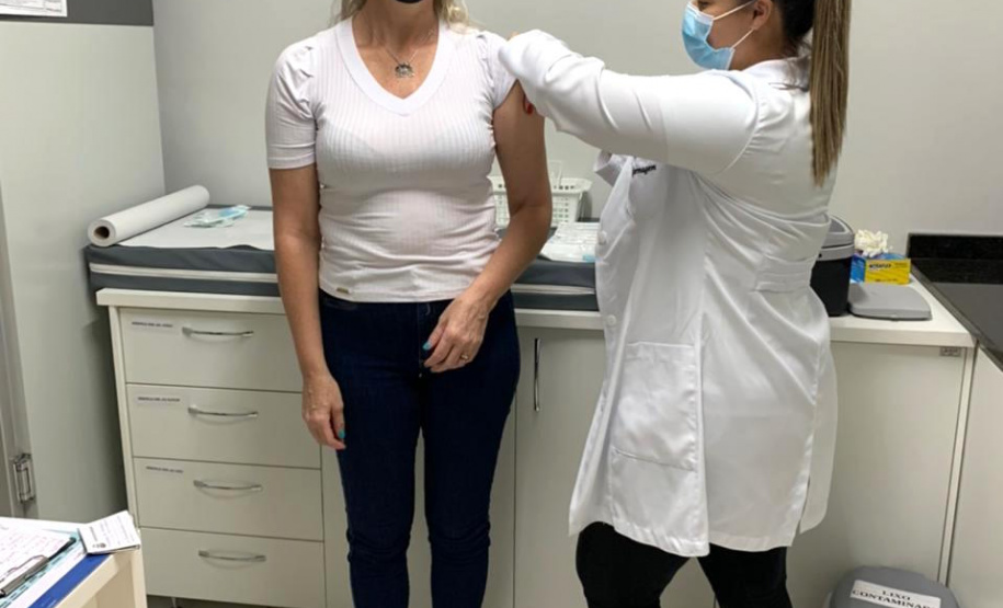 Ramilândia - Municípios do Paraná vacinam contra a Covid-10 durante todo o feriado prolongado - Ramilândia, 04/06/2021 - Foto: SESA