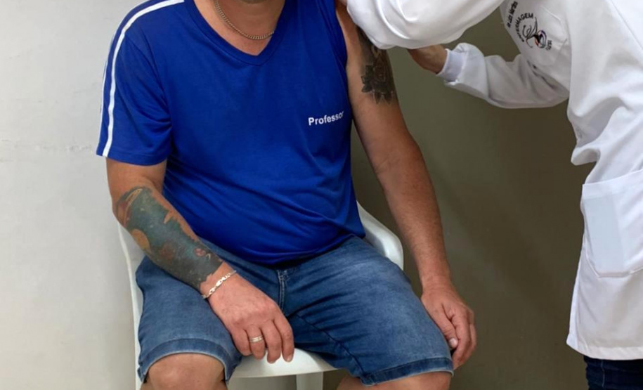 Ramilândia - Municípios do Paraná vacinam contra a Covid-10 durante todo o feriado prolongado - Ramilândia, 04/06/2021 - Foto: SESA