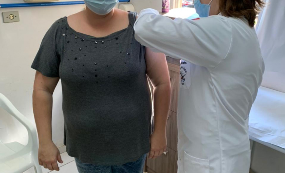 Ramilândia - Municípios do Paraná vacinam contra a Covid-10 durante todo o feriado prolongado - Ramilândia, 04/06/2021 - Foto: SESA