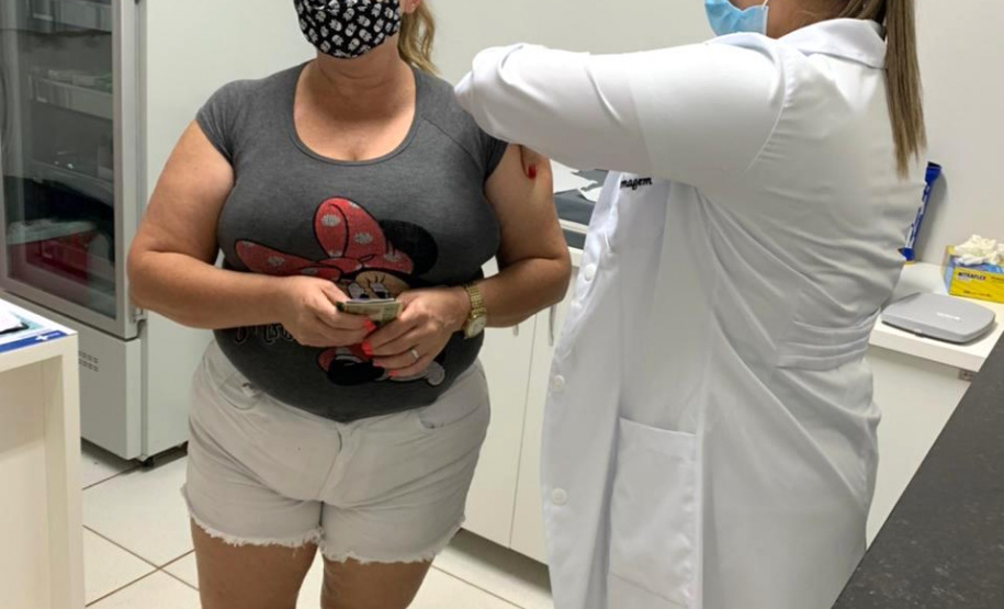 Ramilândia - Municípios do Paraná vacinam contra a Covid-10 durante todo o feriado prolongado - Ramilândia, 04/06/2021 - Foto: SESA