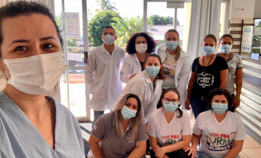 Ramilândia - Municípios do Paraná vacinam contra a Covid-10 durante todo o feriado prolongado - Ramilândia, 04/06/2021 - Foto: SESA