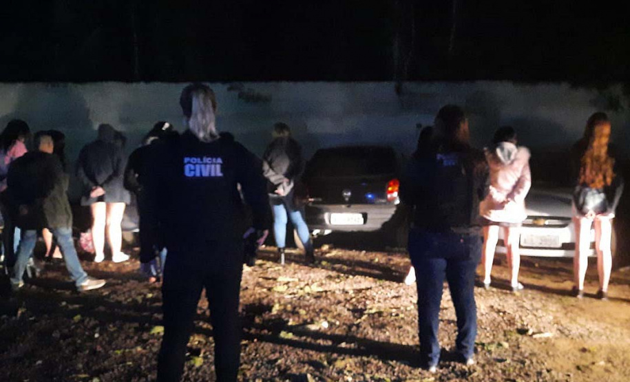 PCPR prende sete organizadores de festas clandestinas na RMC 
. Foto:Polícia Civil