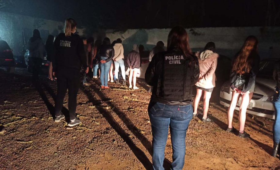 PCPR prende sete organizadores de festas clandestinas na RMC 
. Foto:Polícia Civil