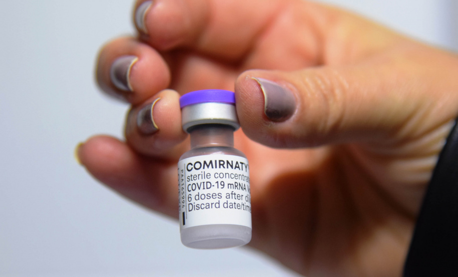 Paraná receberá nesta segunda mais 145.080 vacinas da Pfizer
.Foto: Américo Antonio/SESA