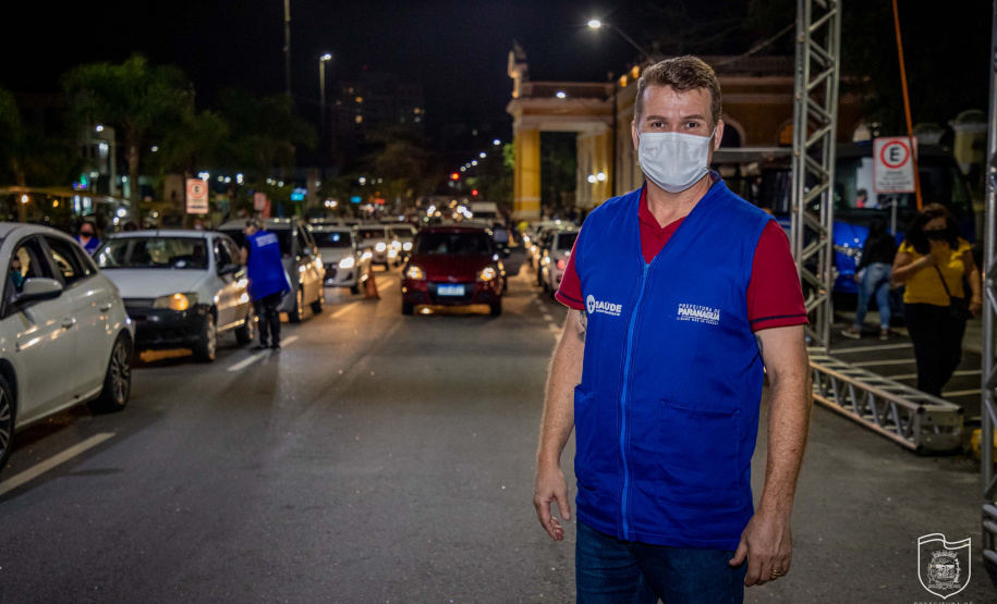 Paranaguá e Antonina, no Litoral, avançam na vacinação e imunizam a população na faixa dos 40 anos. Foto: Prefeitura de Paranaguá