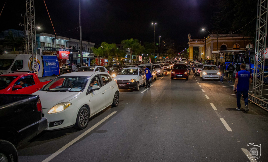 Paranaguá e Antonina, no Litoral, avançam na vacinação e imunizam a população na faixa dos 40 anos. Foto: Prefeitura de Paranaguá