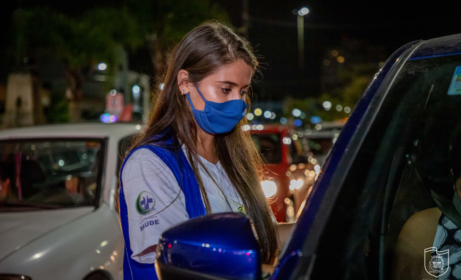 Paranaguá e Antonina, no Litoral, avançam na vacinação e imunizam a população na faixa dos 40 anos. Foto: Prefeitura de Paranaguá