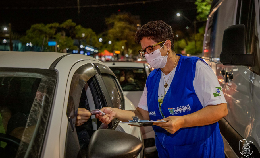 Paranaguá e Antonina, no Litoral, avançam na vacinação e imunizam a população na faixa dos 40 anos. Foto: Prefeitura de Paranaguá