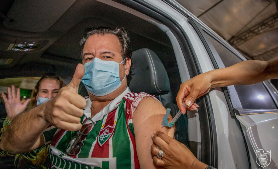 Paranaguá e Antonina, no Litoral, avançam na vacinação e imunizam a população na faixa dos 40 anos. Foto: Prefeitura de Paranaguá