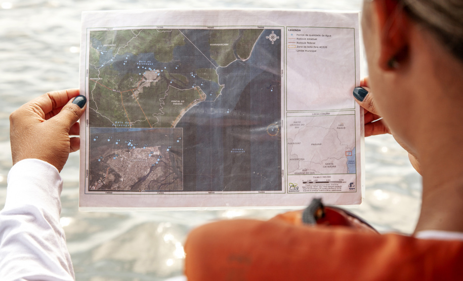 No Dia Mundial dos Oceanos, comemorado nesta terça-feira (8), a Portos do Paraná reforça o compromisso com a preservação do ambiente, que ocupa 71% da superfície da Terra, é importante para a atividade econômica de milhões de famílias, além de ajudar a regular o clima do planeta. - Paranaguá, 08/06/2021 - Foto: Claudio Neves/Portos do Paraná