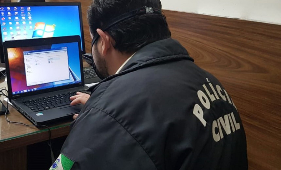 A Polícia Civil do Paraná (PCPR) prendeu três pessoas em flagrante durante a Operação ?Luz na Infância 8?, nesta quarta-feira (9), no Paraná. A força-tarefa coordenada pelo Ministério da Justiça e Segurança Pública teve a participação de policiais civis cumprindo 176 mandados de busca e apreensão no Brasil e em mais cinco países: Argentina, Estados Unidos, Paraguai, Panamá e Equador.  -  Curitiba, 09/06/2021  -  Foto: Polícia Civil do Paraná