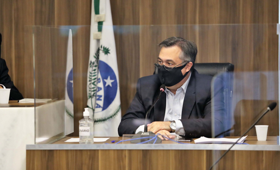 Saúde já assegurou R$ 1,3 bilhão em investimentos; combate a Covid-19 é destaque na prestação de contas da Alep. Foto:Dálie Felberg/ALEP