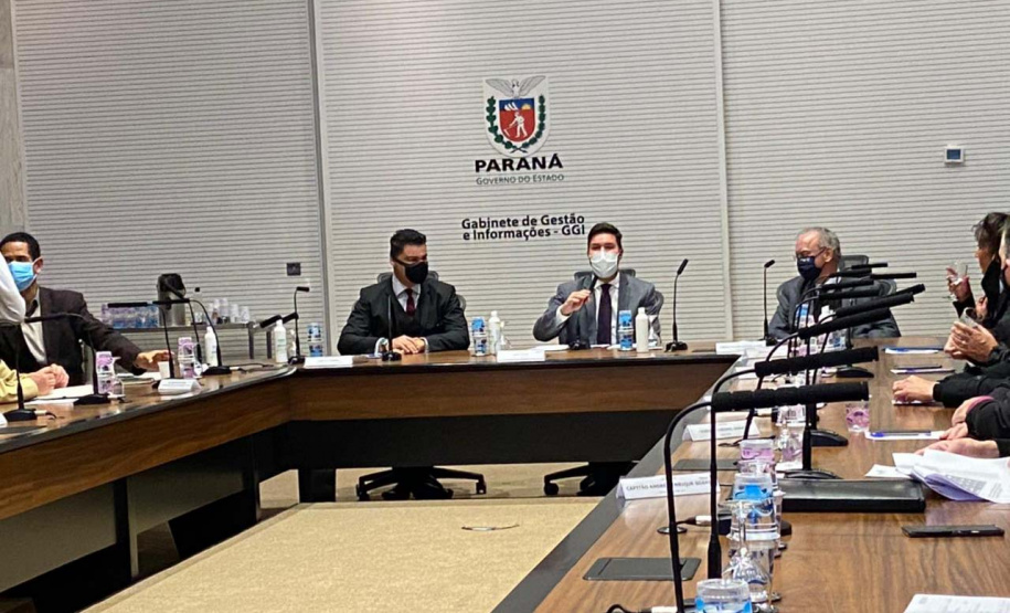 Com a meta de buscar soluções para expandir as telecomunicações no Estado, o comitê Descomplica Telecom apresentou o resultado parcial do trabalho conduzido pelo grupo desde 2020, quando foi instalado. Foto: Guilherme Flores/ Casa Civil