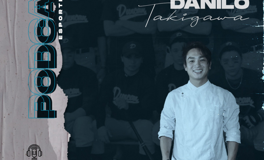 PODCAST: Da seleção brasileira de beisebol para a cozinha do Mestre do Sabor, a história de Danilo Takigawa  -  Foto: Paraná Esporte