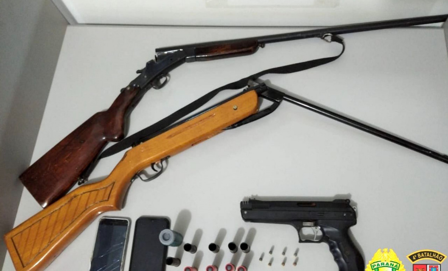 Polícia Militar e Ministério Público cumprem 45 mandados de prisão e apreendem fuzil e coletes balísticos no interior do estado - Curitiba, 10/06/2021 - Foto: PMPR/SESP-PR