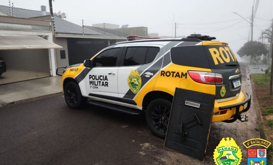 Polícia Militar e Ministério Público cumprem 45 mandados de prisão e apreendem fuzil e coletes balísticos no interior do estado - Curitiba, 10/06/2021 - Foto: PMPR/SESP-PR