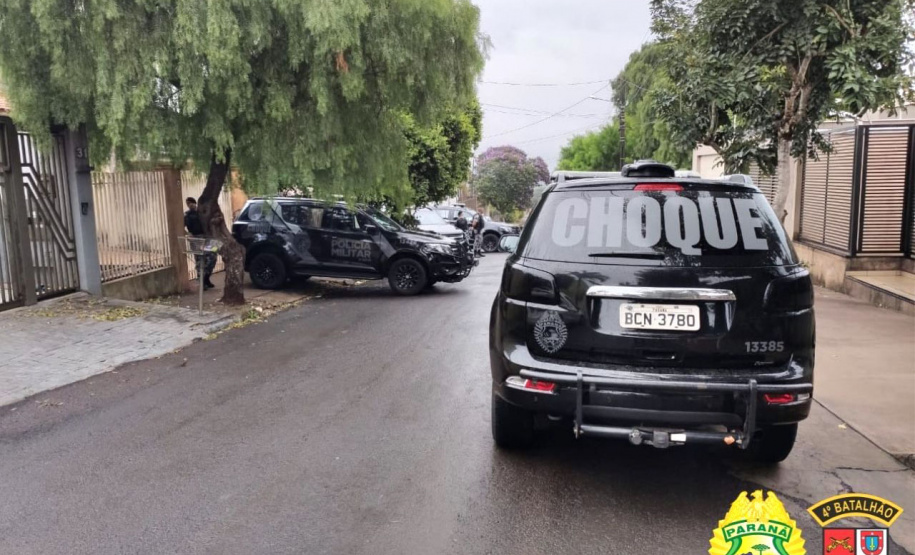 Polícia Militar e Ministério Público cumprem 45 mandados de prisão e apreendem fuzil e coletes balísticos no interior do estado - Curitiba, 10/06/2021 - Foto: PMPR/SESP-PR