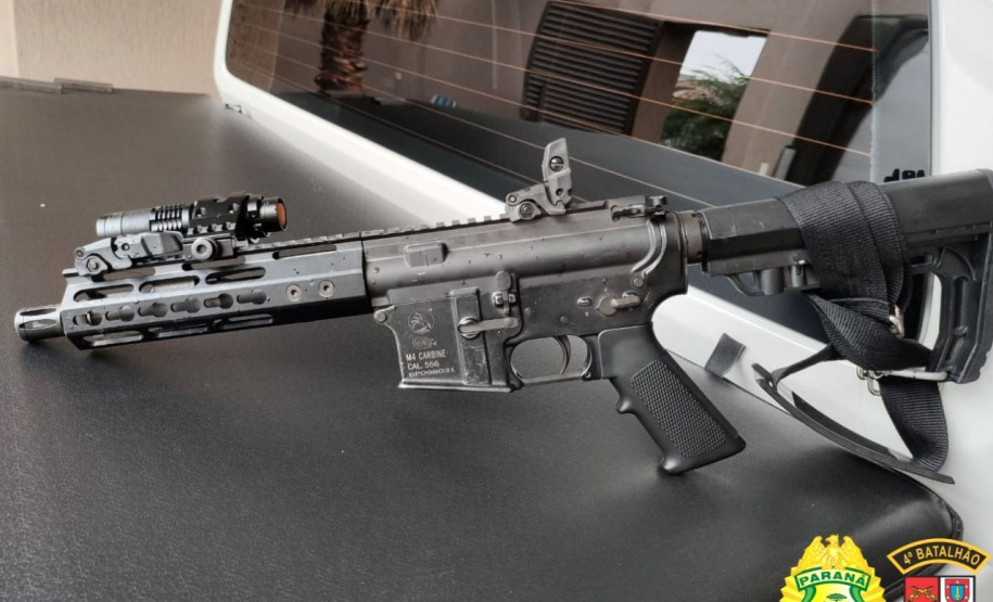 Polícia Militar e Ministério Público cumprem 45 mandados de prisão e apreendem fuzil e coletes balísticos no interior do estado - Curitiba, 10/06/2021 - Foto: PMPR/SESP-PR