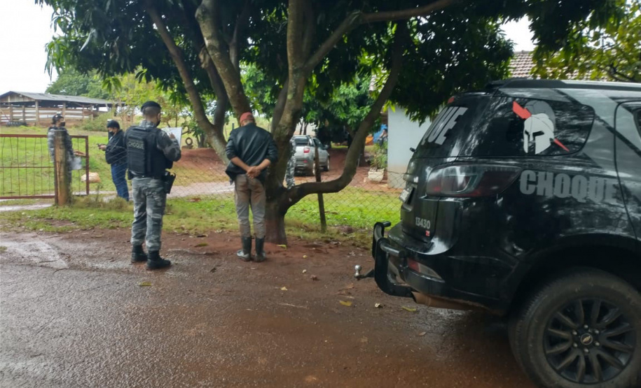 Polícia Militar e Ministério Público cumprem 45 mandados de prisão e apreendem fuzil e coletes balísticos no interior do estado - Curitiba, 10/06/2021 - Foto: PMPR/SESP-PR