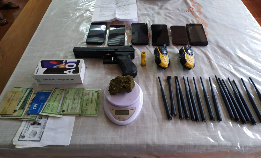 Polícia Militar e Ministério Público cumprem 45 mandados de prisão e apreendem fuzil e coletes balísticos no interior do estado - Curitiba, 10/06/2021 - Foto: PMPR/SESP-PR