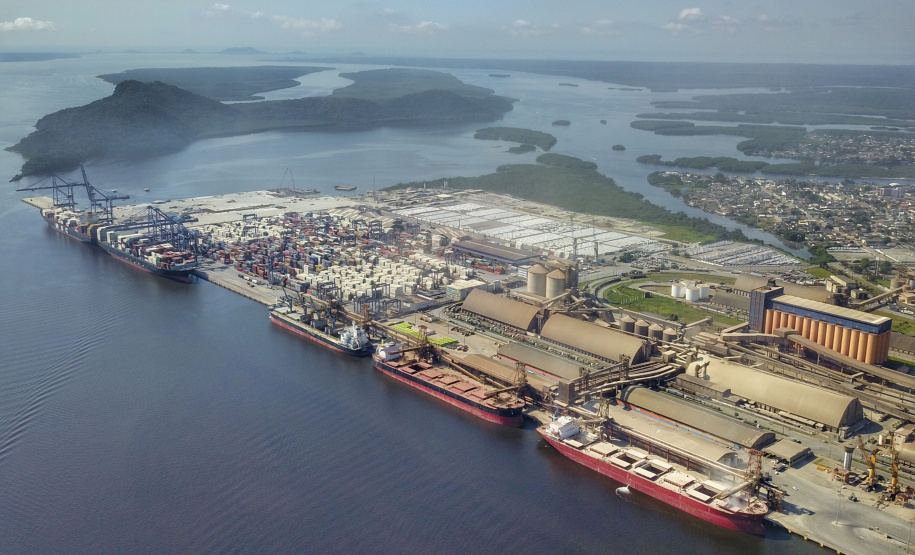 04/2019 - Porto de Paranaguá. Foto: José Fernando Ogura/ANPr