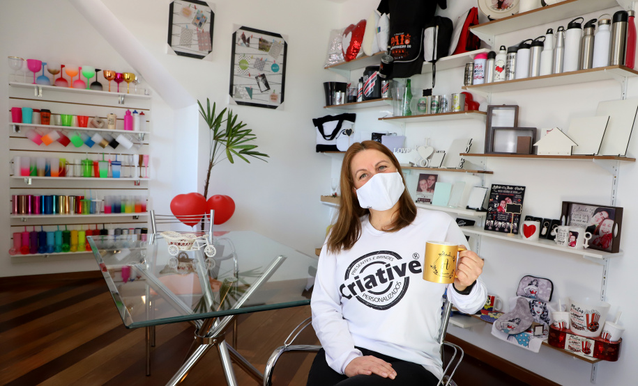 Fomento Paraná atinge a marca de 50 mil clientes ativos. Foto: Ari Dias/AEN