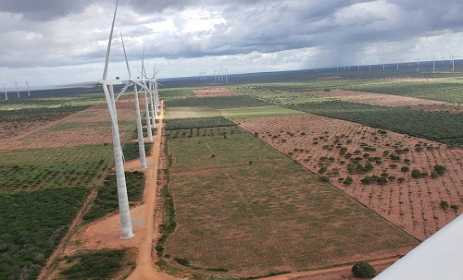 Copel adquire complexo eólico e aumenta em 29% a capacidade de geração no segmento. O empreendimento tem 186,7 MW de capacidade instalada e está localizado no município de Serra do Mel (RN), região considerada uma das melhores do mundo para a geração de energia de fonte eólica. -  Foto: Divulgação Copel