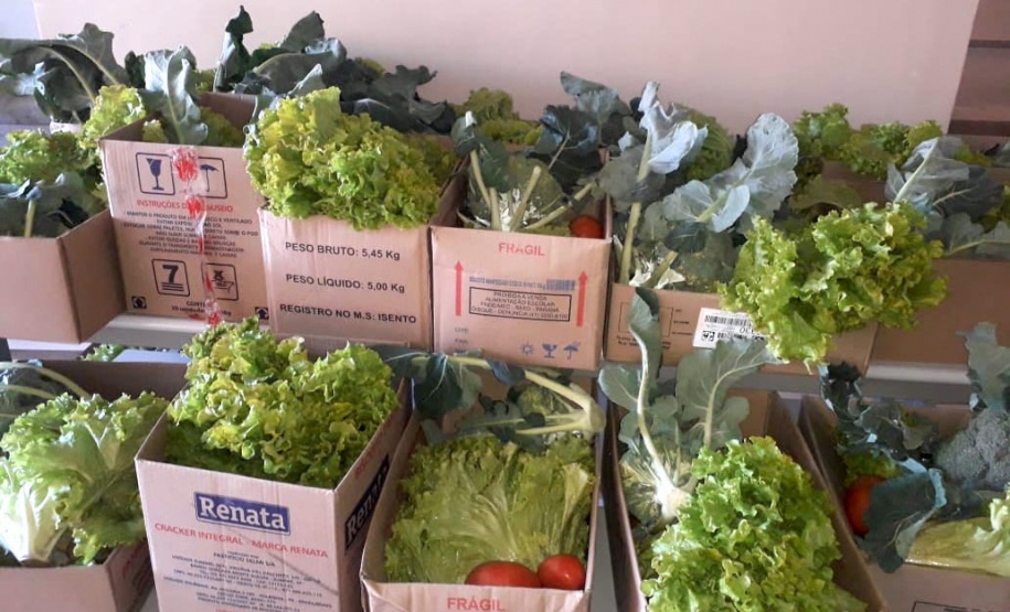 Nesta sexta-feira (11) ocorre mais uma entrega de alimentos às famílias mais vulneráveis da comunidade escolar. Desta vez a distribuição é de produtos da agricultura familiar. - Curitiba, 11/06/2021 - Foto: Fundepar
