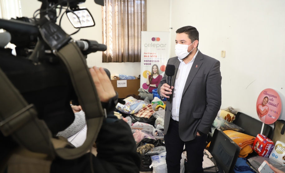 Mais de 300 famílias em situação de vulnerabilidade serão beneficiadas com a doação de 730 itens arrecadados pela Celepar (Companhia de Tecnologia da Informação e Comunicação do Paraná)