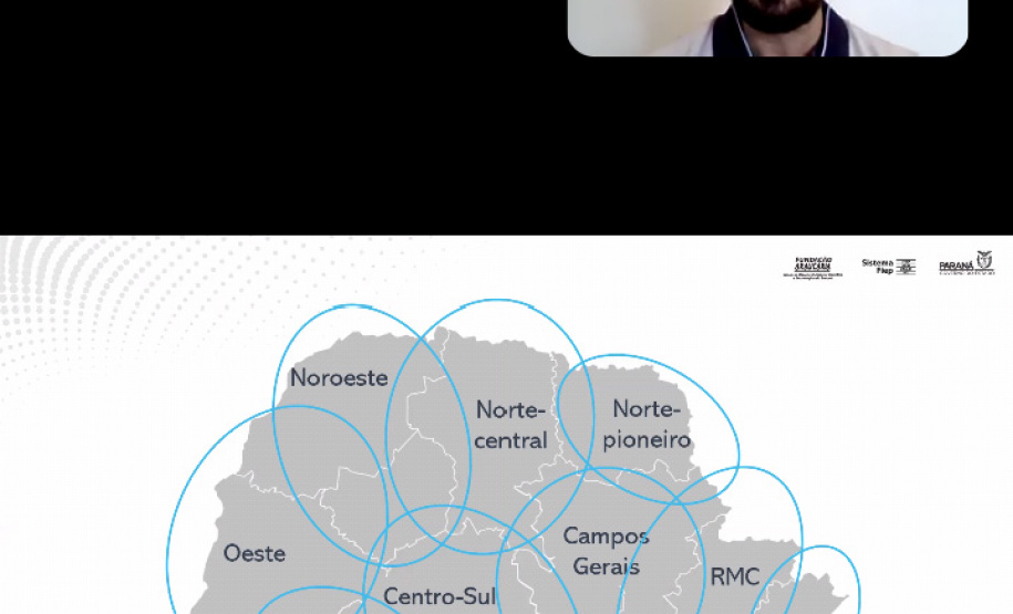 Com os objetivos de apresentar as Rotas Estratégicas em Ciência, Tecnologia e Inovação - 2040 para o Paraná e promover a construção compartilhada desta Rota no Ecossistema Regional de CT& I e Inovação Oeste, o Governo do Estado, por meio da Fundação Araucária e da Superintendência da Ciência, Tecnologia e Ensino Superior e da Federação das Indústrias do Estado do Paraná (Fiep), realizaram nesta quinta-feira (10), o Primeiro Painel das Rotas Estratégicas