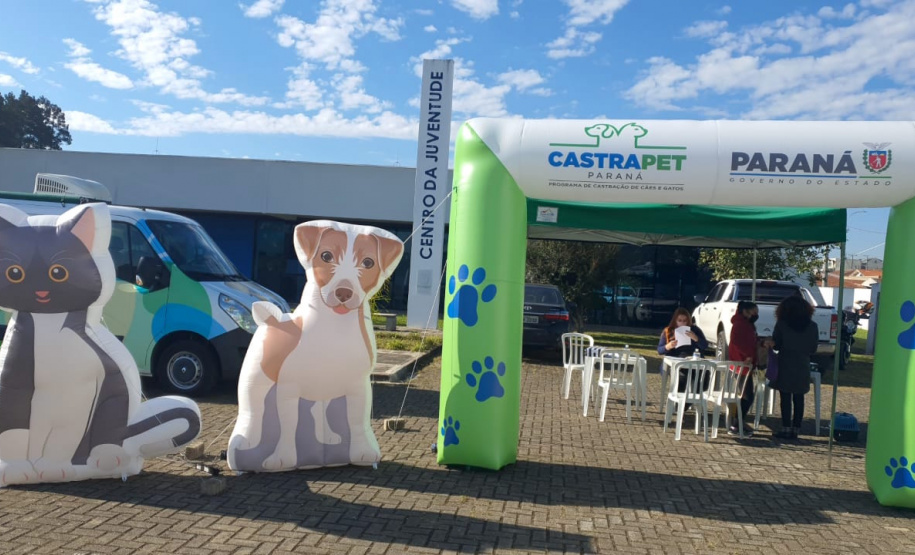 O Programa Permanente de Esterilização de Cães e Gatos (CastraPet), iniciativa da Secretaria de Estado do Desenvolvimento Sustentável e do Turismo (Sedest), estará em São José dos Pinhais (Região Metropolitana de Curitiba), entre 15 e 26 deste mês. - Curitiba, 14/06/2021 - Foto: SEDEST