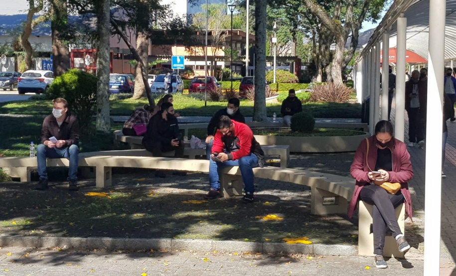 A Controladoria-Geral do Estado (CGE) visitou locais de prova do Concurso da Polícia Militar, no domingo (13), para verificar protocolos de segurança adotados pelo Núcleo de Concursos da Universidade Federal do Paraná (UFPR)