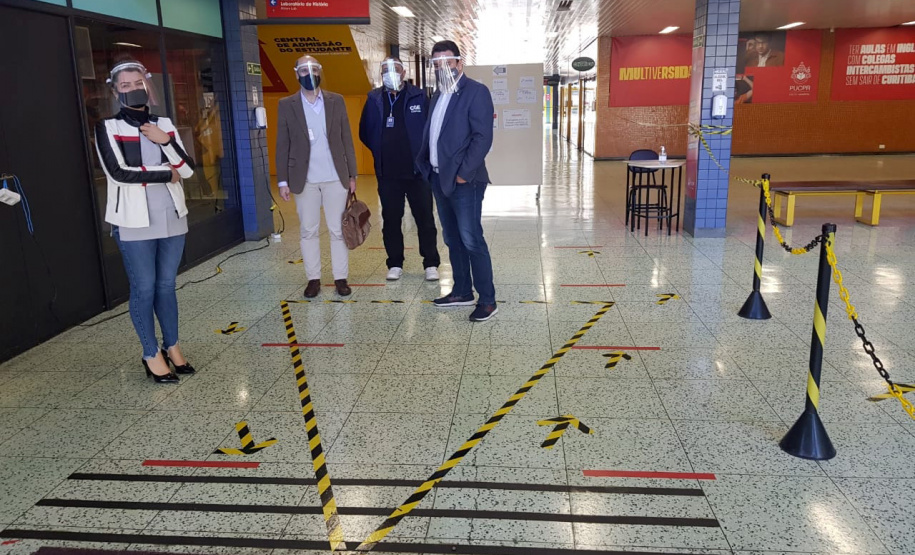 A Controladoria-Geral do Estado (CGE) visitou locais de prova do Concurso da Polícia Militar, no domingo (13), para verificar protocolos de segurança adotados pelo Núcleo de Concursos da Universidade Federal do Paraná (UFPR)