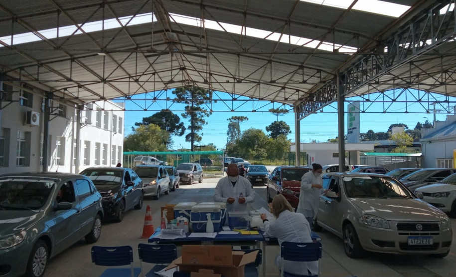 Paraná mantém crescimento na vacinação contra a Covid-19 e bate recorde no final de semana. Foto:SESA
