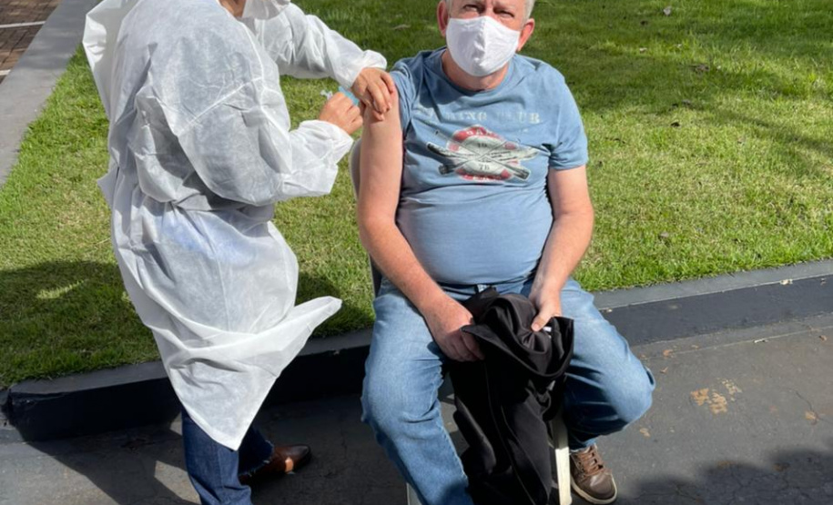 Paraná mantém crescimento na vacinação contra a Covid-19 e bate recorde no final de semana. Foto:SESA