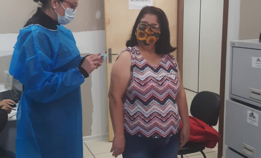 Paraná mantém crescimento na vacinação contra a Covid-19 e bate recorde no final de semana. Foto:SESA