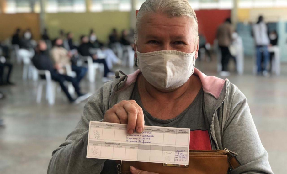 Paraná mantém crescimento na vacinação contra a Covid-19 e bate recorde no final de semana. Foto:SESA