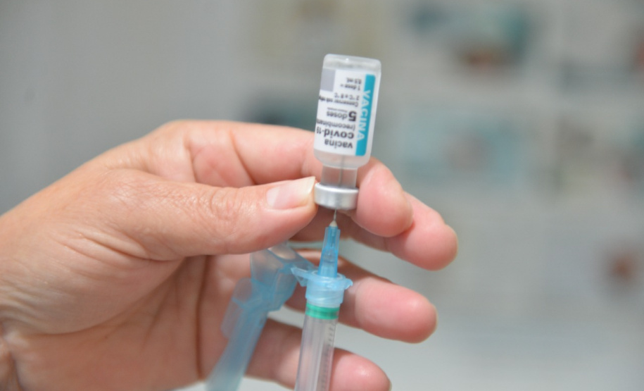 Paraná mantém crescimento na vacinação contra a Covid-19 e bate recorde no final de semana. Foto:SESA