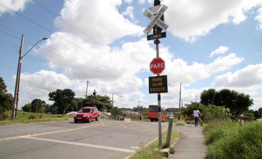Detran-PR e Rumo lançam vídeos para orientar motoristas sobre os cuidados com a ferrovia.Foto:Ari Dias/AEN.