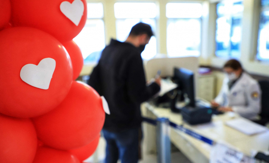 Com estoque 40% abaixo do ideal, Hemepar faz apelo à população para doar sangue. Foto: José Fernando Oura/AEN